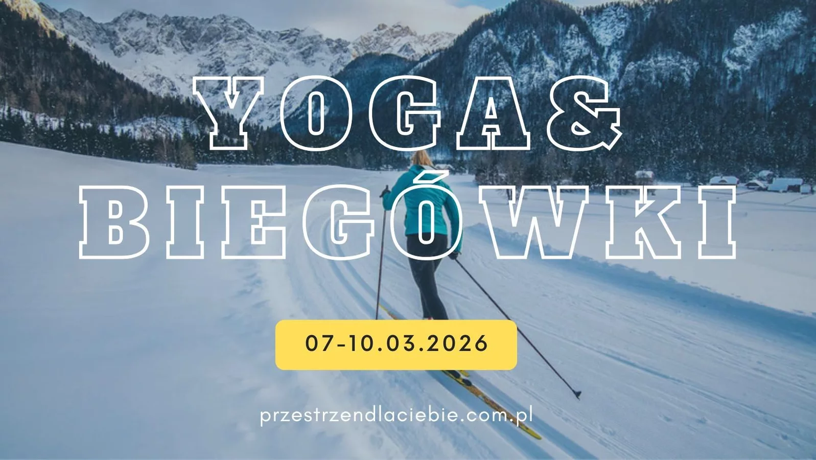 Balans w górach - joga i biegówki 